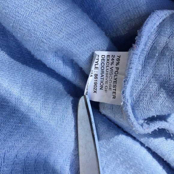 Miss Elaine Womens Blue Long Zip Robe 3X Textured Warm Winter - Picture 6 of 9